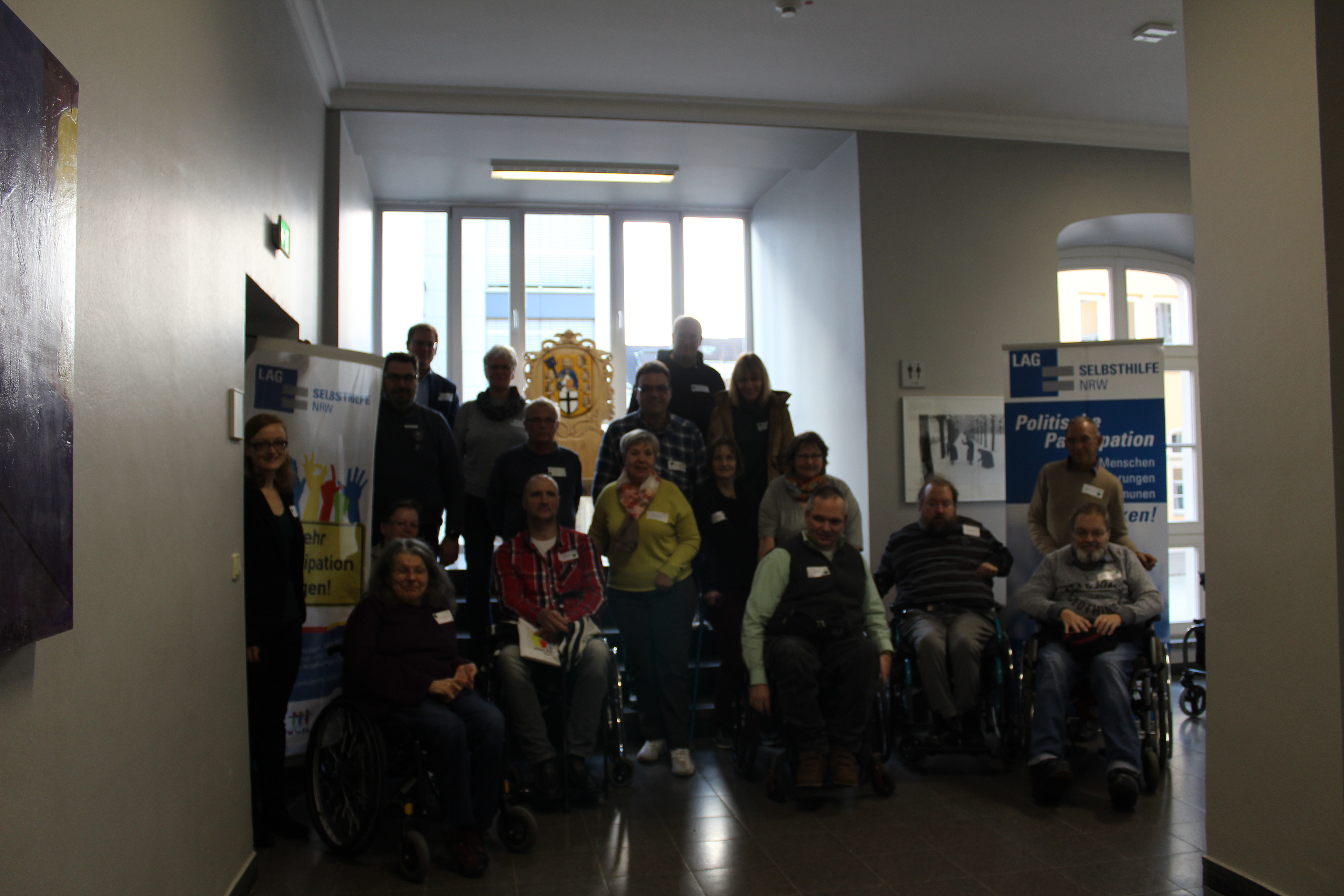 Teilnehmer*innen des Workshops in Brühl
