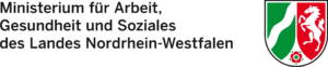 Logo des Ministeriums für Arbeits, Gesundheit und Soziales des Landes NRW