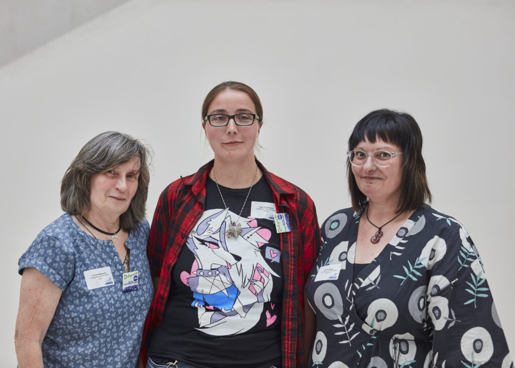 von links: die neu gewählten Sprecherinnen Andrea Metternich, Tanja Schiermann, Nicole Burek